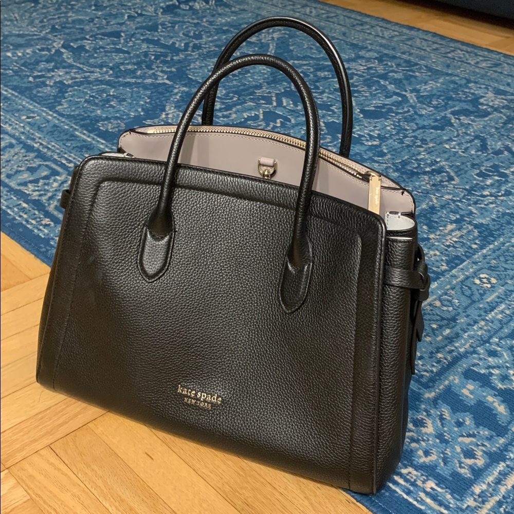 Kate Spade Black Knot Satchel